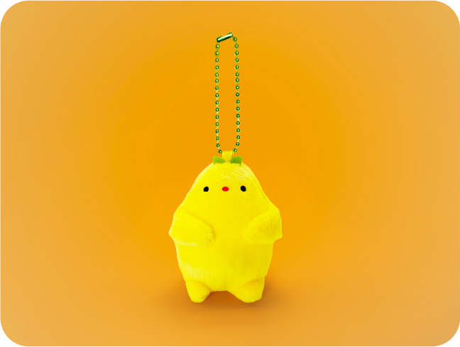 なの花薬局キャラクター Na-No キーチェーン